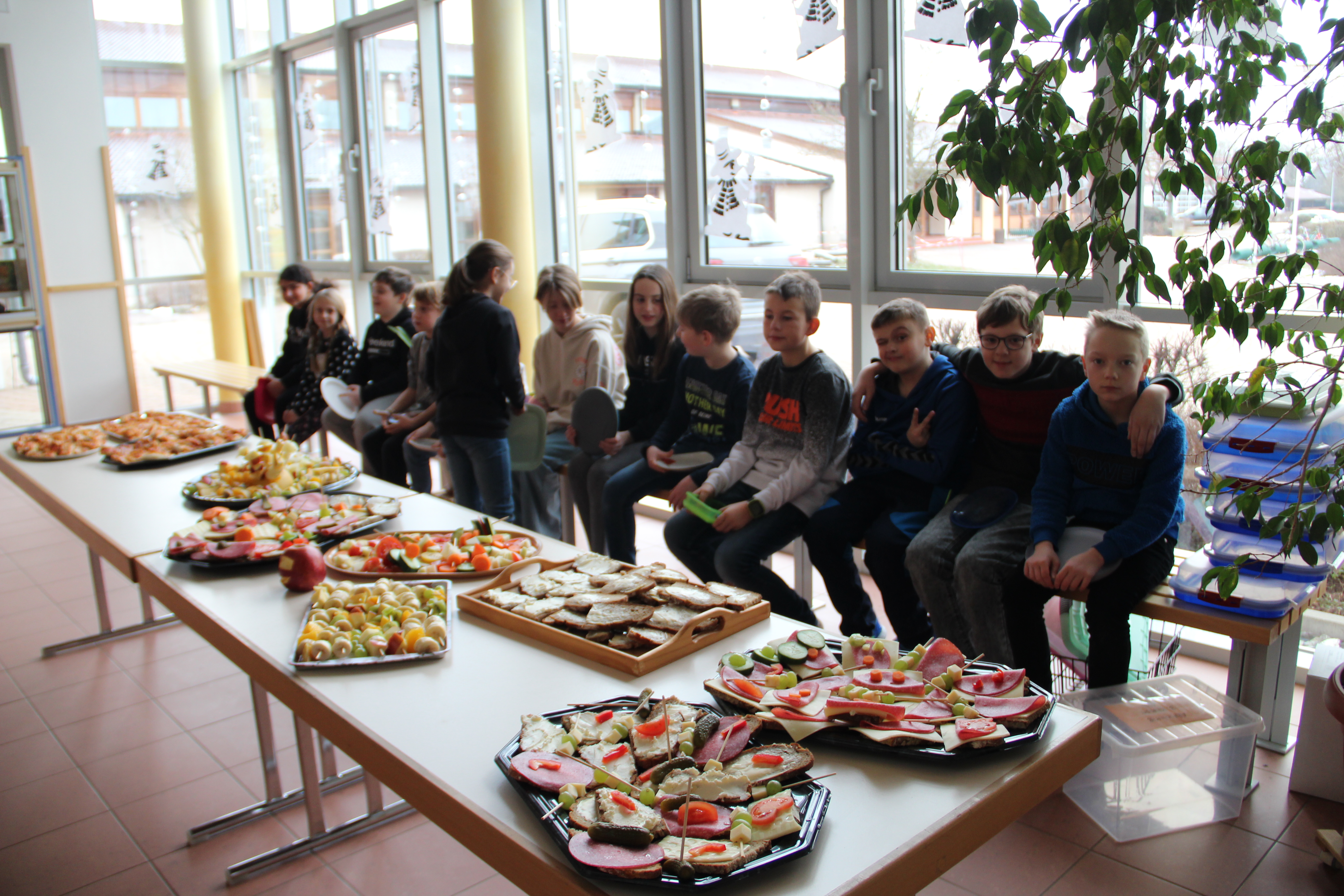 Gesundes Frhstck im Februar Klasse 4a 16